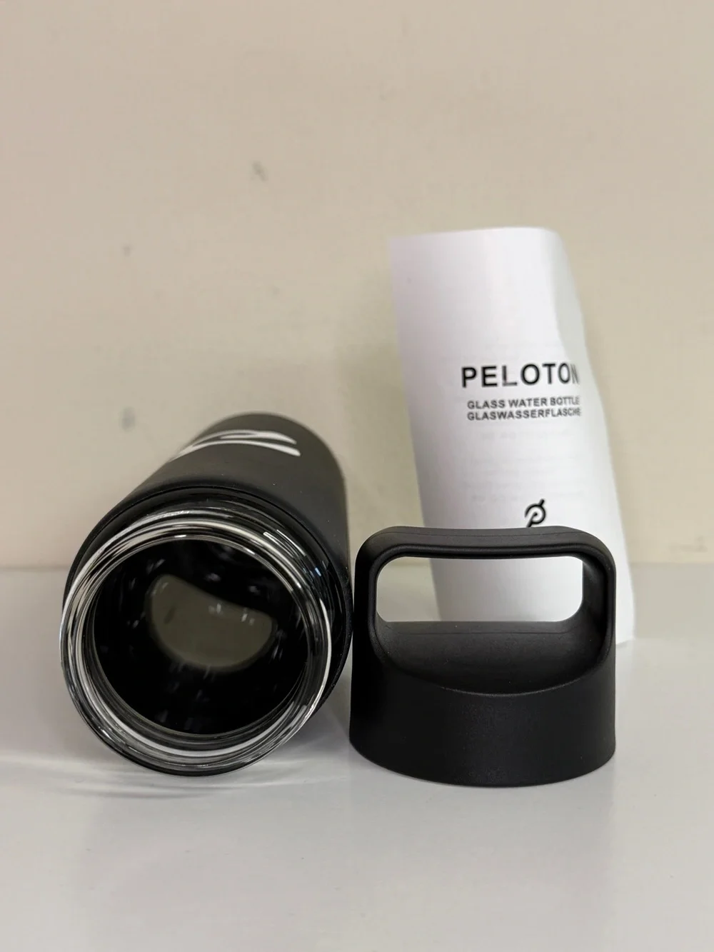 NWT - Peloton Glass Water Bottle, 16oz